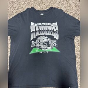 47 Brand Black Las Vegas Raiders T-Shirt